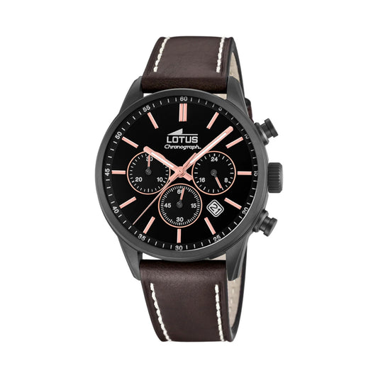 Reloj Lotus Hombre 18669/2 Cronógrafo Café
