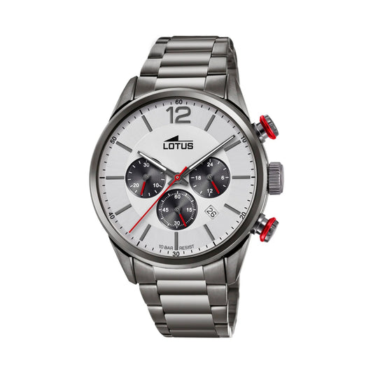Reloj Lotus Hombre 18686/1 Chrono Plateado