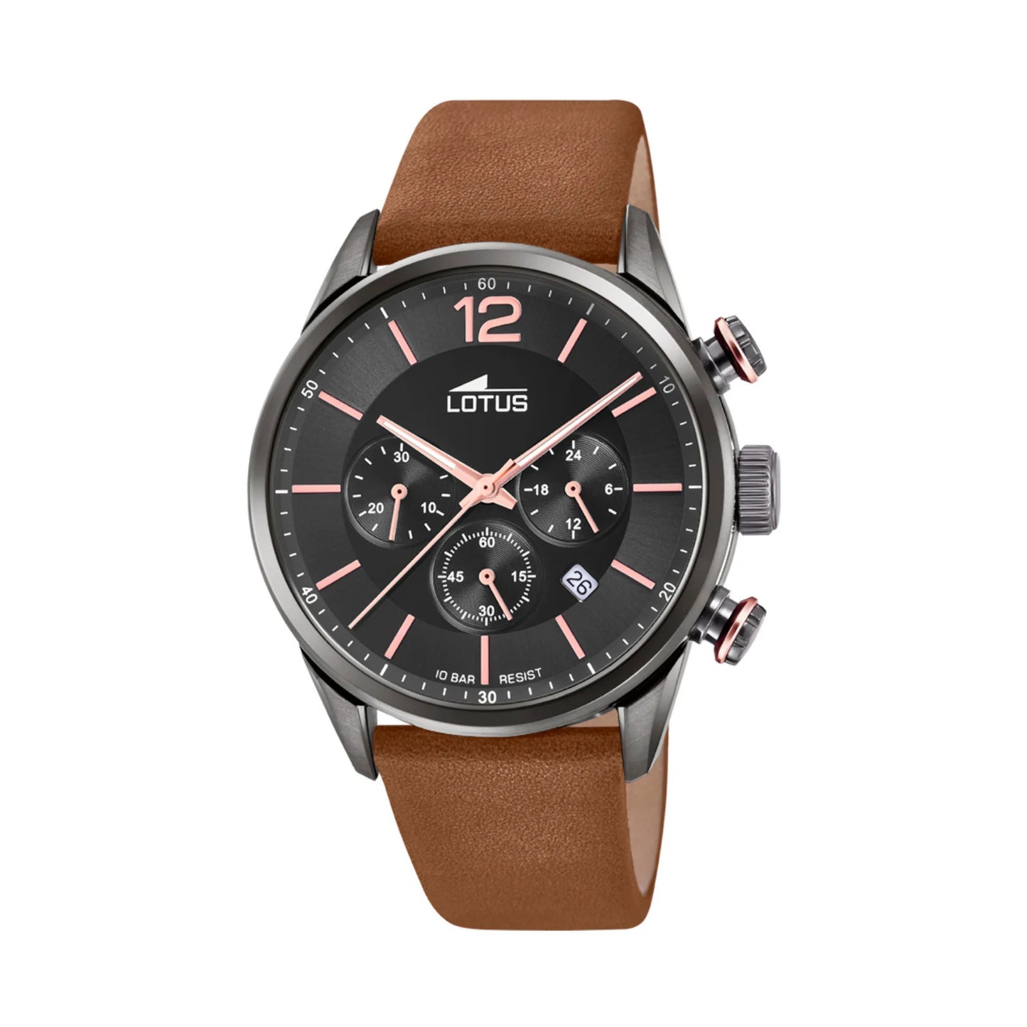 Reloj Lotus Hombre 18687/2 Chrono Cuero