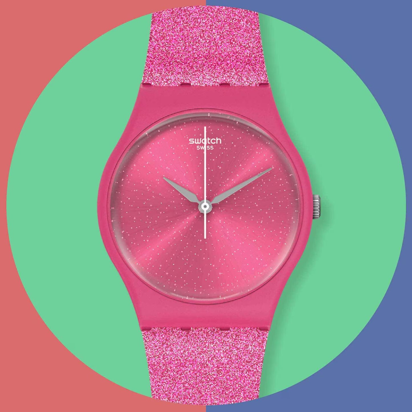Reloj Unisex Swatch SO28P101 MAGI PINK