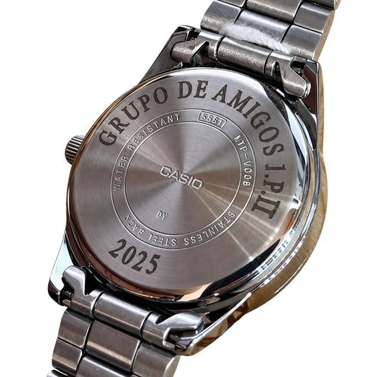 Servicio de Grabado Personalizado de Reloj