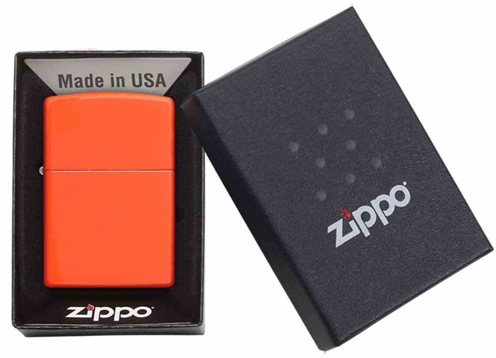 Encendedor Zippo Neon Naranja 28888