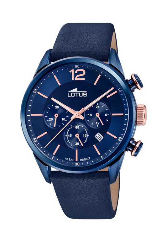 Lotus 18681/2 Hombre Chrono Azul