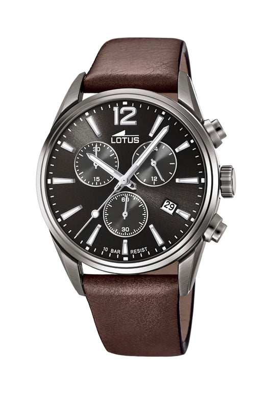 Lotus 18683/1 Hombre Chrono Café