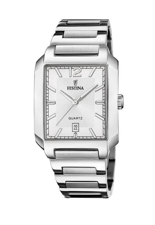 Festina F20677/2 Hombre On The Square Plateado